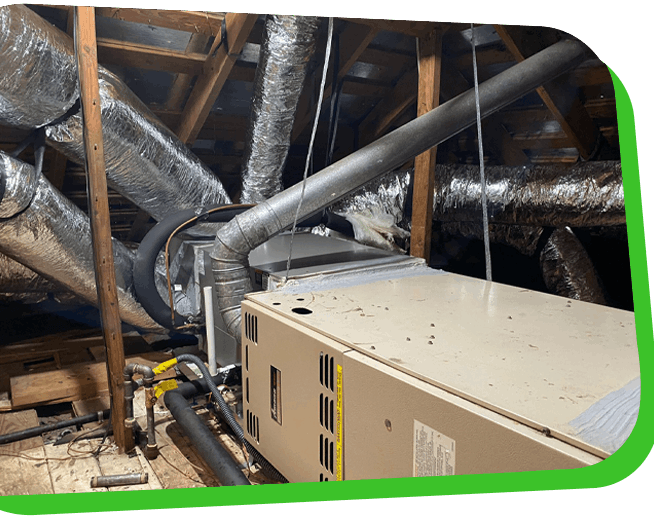 Results after our HVAC duct cleaning services process near you.